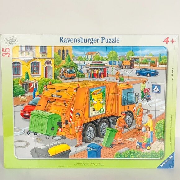 Ravensburger Frame Puzzles - Waste Collection (35 Pieces) New Sealed Age 4+ - Picture 12 of 16